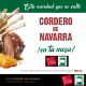 Cartel anunciador de la campaña Cordero de Navarra de INTIA-Reyno Gourmet 2018